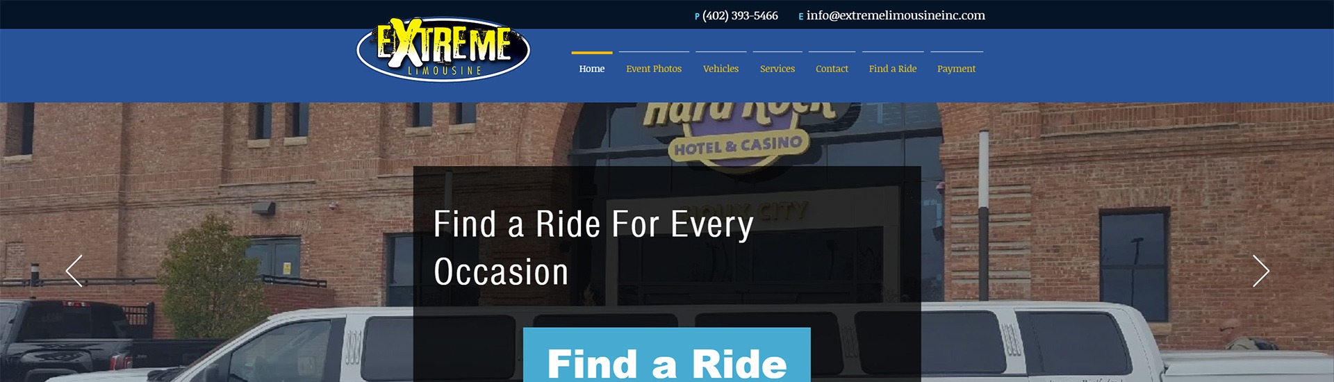 Extreme Limousine Home Page