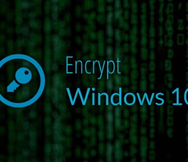 How To Enable Encryption On Windows 10