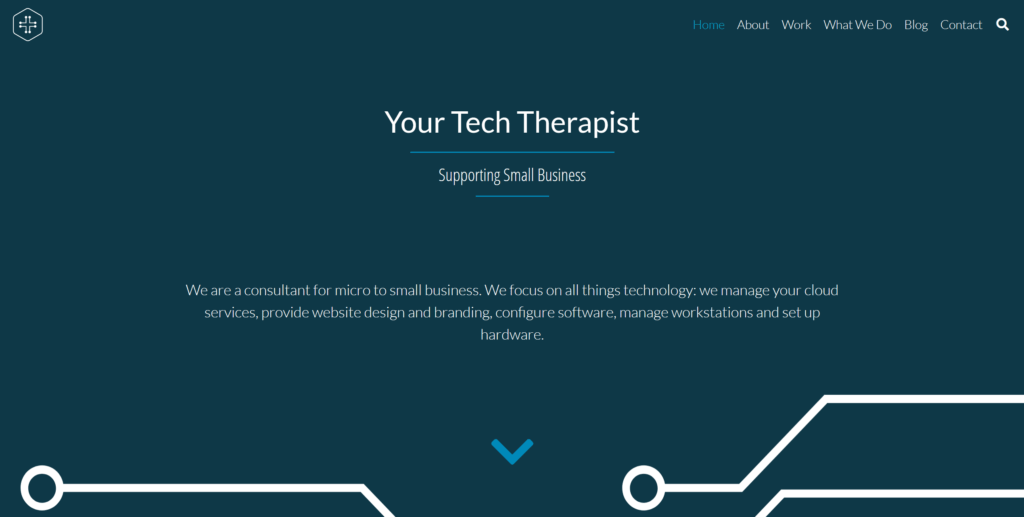 It's Time To Improve Your Website and Social Media - Your Tech Therapist Home Page